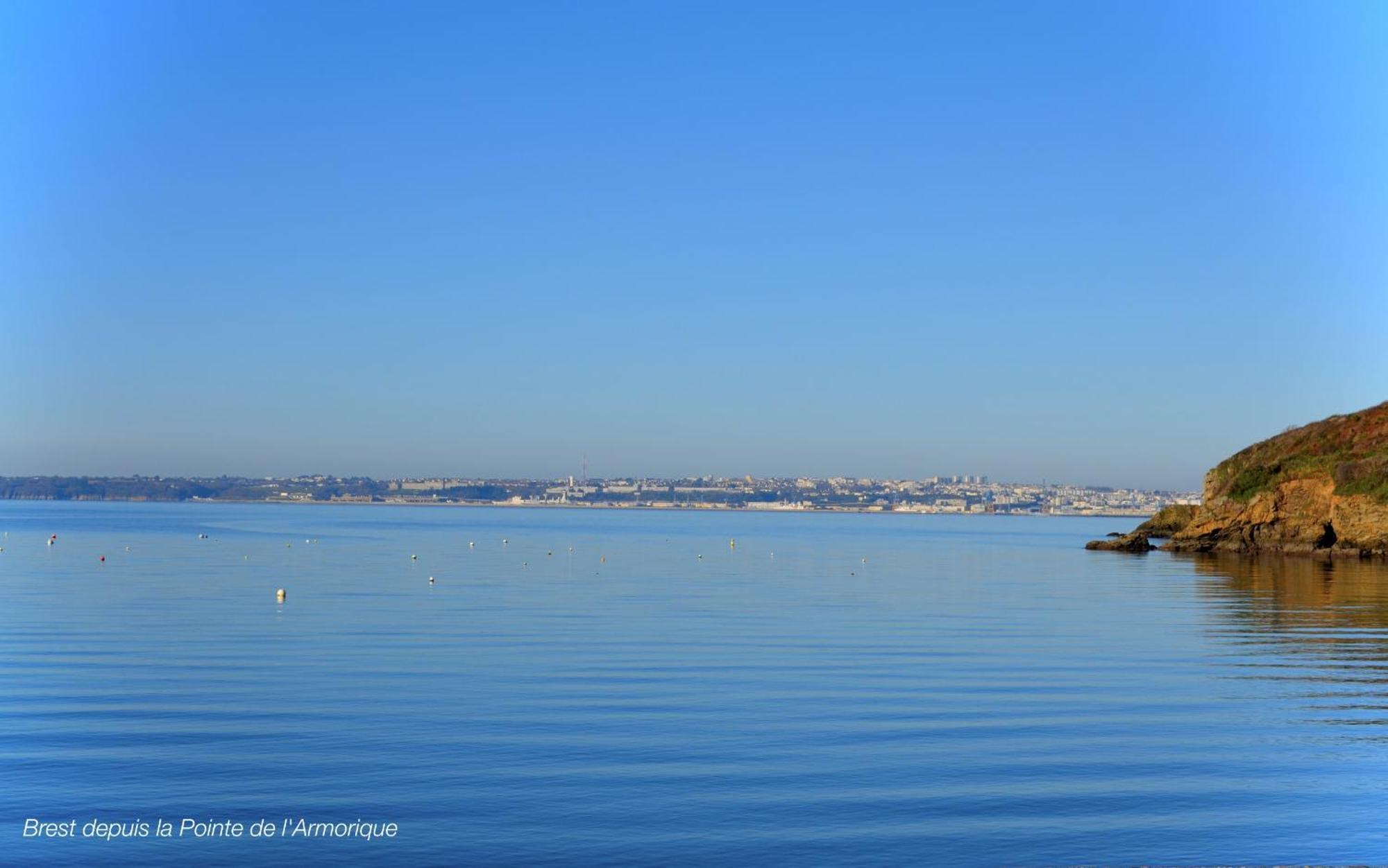 Appartement Le Panoramique Vue Sur La Rade Pour Ce Beau T3 à Brest Extérieur photo
