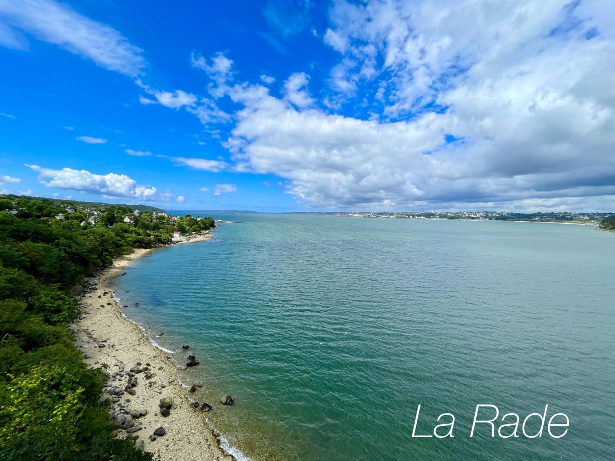 Appartement Le Panoramique Vue Sur La Rade Pour Ce Beau T3 à Brest Extérieur photo